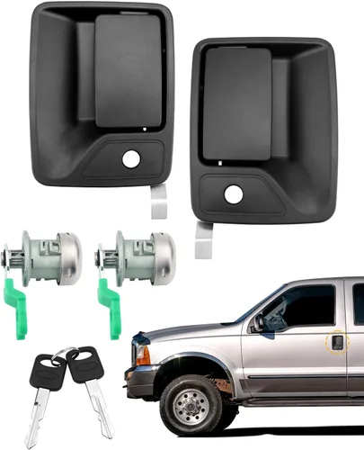 Vista 9 de Gledewen Manija de guantera (negra), compatible con Ford F150 F250 F350 F450 F550 Super Duty Edge, Lincoln Mark LT MKX 2008-2016 BL3Z-1506072-AE