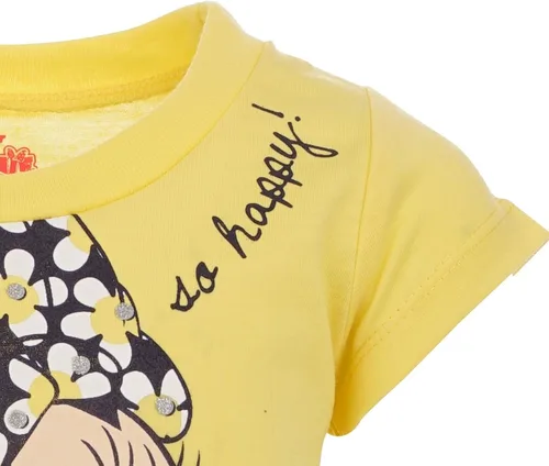 Vista 4 de Disney Minnie Mouse - Juego de camiseta y shorts para bicicleta