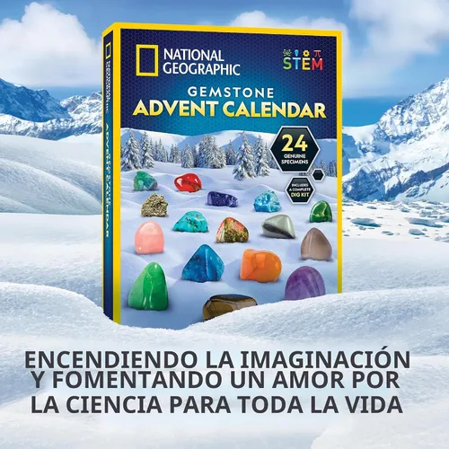 Vista 6 de National Geographic - Calendario de Adviento de piedras preciosas 2026