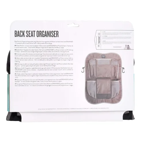 Vista 3 de Prince Lionheart Organizador de asiento trasero, negro