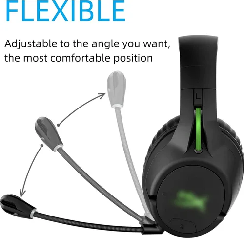 Vista 3 de Cloud Flight MIC, Boom Microphone Replacement for Kingston Cloud HYPERX Cloud Flight and Flight S Gaming Headset on PS5, PS4, Xbox One, PC, Mac