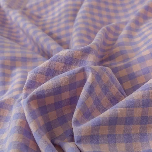 Vista 262 de mixinni Juego de funda de edredón vintage a rayas, tamaño twin, juego de ropa de cama de 3 piezas, 100% algodón lavado, suave y transpirable, funda