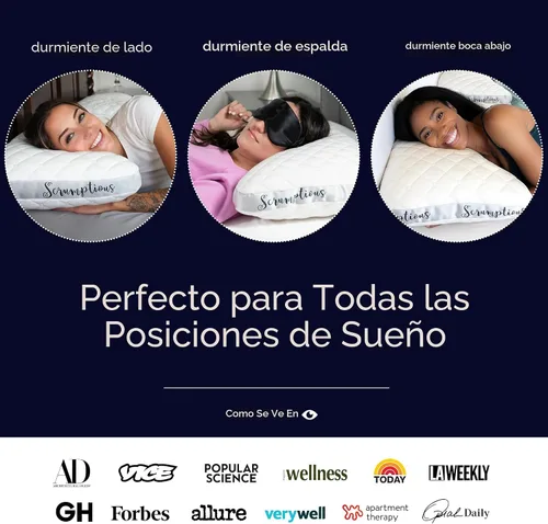 Vista 5 de La deliciosa almohada de posición lateral de Drift