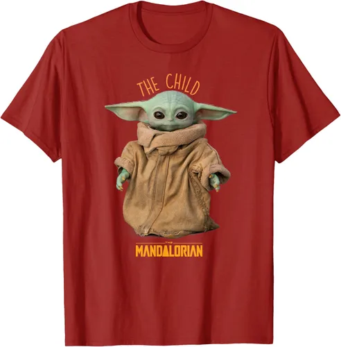 Vista 49 de Star Wars The Mandalorian Grogu The Child Photo Pose - Camiseta linda Negro