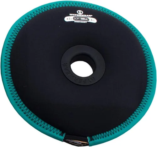 Vista 7 de Hyperwear SoftBell - Placas de peso de mano para usar solas o con juegos de mancuernas ajustables, juegos de pesas rusas o barra – Sistema SoftBell
