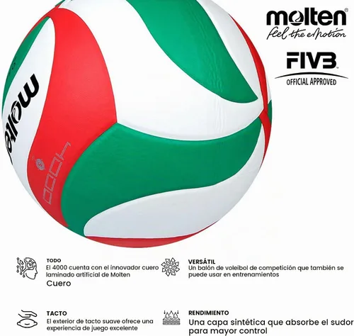 Vista 2 de Molten - Bola de voleibol