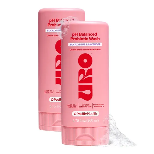 Vista 10 de O Positiv URO Lavado con pH Equilibrado y Probiótico – Control de Olores, Equilibrio de pH, Soporte para Sequedad e Irritación en Áreas Íntimas