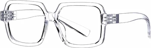 Vista 33 de Eyekepper Gafas de lectura con marco rectangular para hombre y mujer, color negro +0.50 1 unidad de color negro.