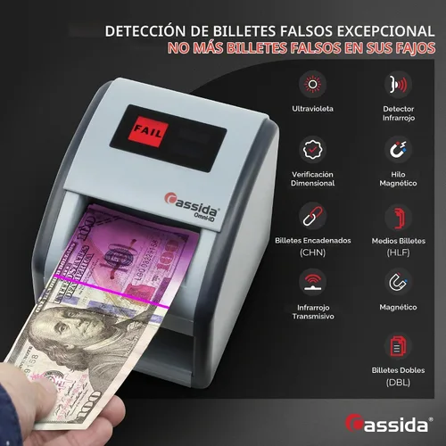 Vista 7 de Detector automático de billetes falsos