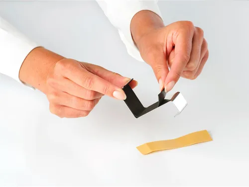 Vista 7 de Brabantia - Manta de vapor para puerta - Alfombrilla resistente al calor para vapor de ropa - Ganchos para colocar sobre la puerta, capa trasera