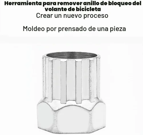 Vista 2 de Kit de herramientas de reparación de bicicleta de montaña 5 en 1, herramienta de extracción de rueda libre, llave extractor de manivela con gancho