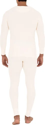 Vista 2 de Fruit of the Loom Men's Recycled Waffle Thermal Underwear Crew Top (1 and 2 Packs)