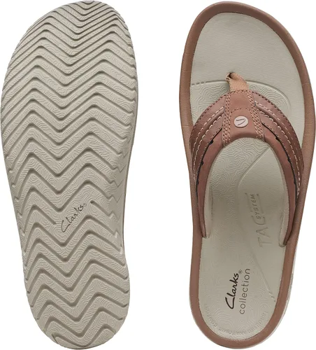 Vista 4 de Clarks Men's Wesley Post Flip-Flop