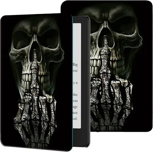 Vista 28 de Rossy Funda para Kindle de 10ª generación 2019, delgada, de piel sintética, ajustable, con encendido y apagado automático para Kindle de 10ª