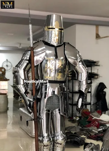 Vista 3 de Medieval Knight - Traje completo de armadura del siglo XV