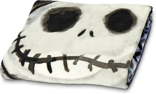 Vista 3 de Northwest Nightmare Before Christmas Manta Micro Raschel, 46 x 60 pulgadas, Crypt Keeper