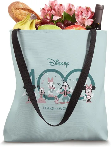 Vista 4 de Disney 100 Years of Wonder Mickey & Pals Muted Cute D100 Tote Bag