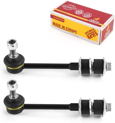 Vista 52 de Metrix Premium Chassis Parts - Kit de 2 eslabones estabilizadores de barra estabilizadora trasera para Buick Allure 05-09, Pontiac Grand Prix 97-08