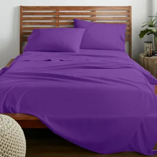 American Home Collection Juego de sábanas de tamaño individual, bolsillo profundo de 16 pulgadas, sábanas de microfibra ultrasuave, transpirables,