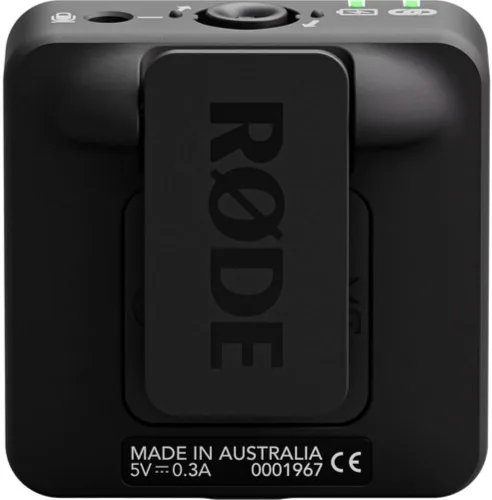 Vista 10 de RØDE Sistema de Micrófono Inalámbrico ME Dual Set Ultra Compacto con Micrófonos Integrados, Tecnología GainAssist y Alcance de 100m para Filmación