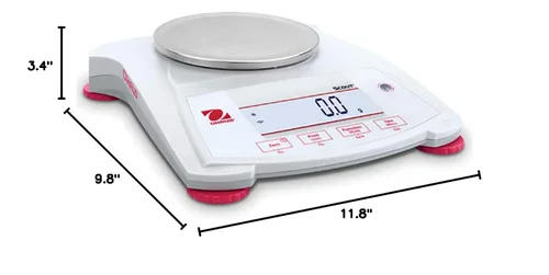 Vista 3 de Ohaus SPX621 Scout Balanza Analítica, 21.87 oz x 0.00 oz
