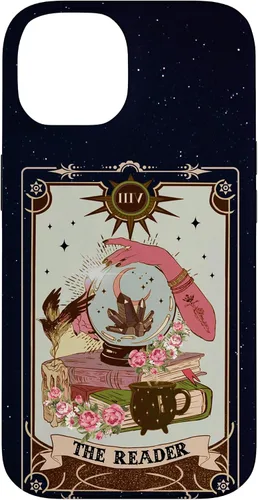 Vista 4 de Tarot Card Lover Tarot Reader Fortune Teller Book Lover Funda para iPhone 17