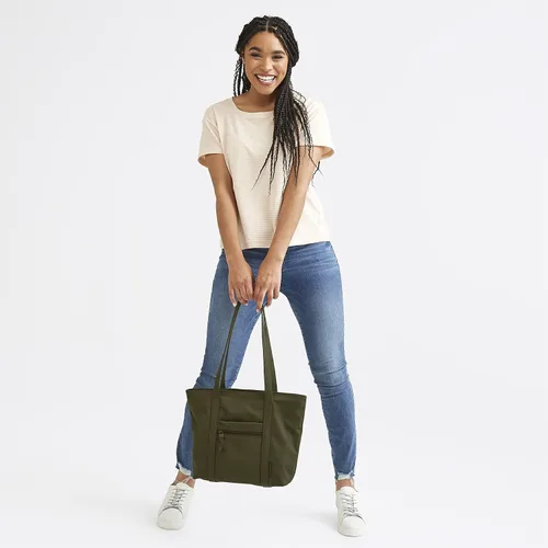 Vista 5 de Vera Bradley Vera - Bolso de algodón para mujer
