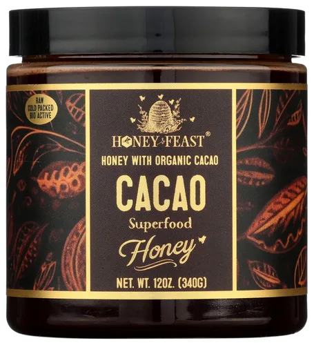 Vista 64 de Honey Feast Flower Powered Allergy Blend 10 veces miel, 12 onzas