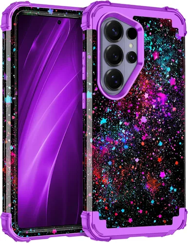 Vista 66 de Casetego Funda para Galaxy A16 5G, Tres Capas de Alta Resistencia Robusta a Prueba de Golpes, Protección Completa Rugosa de PC Duro + Parachoques
