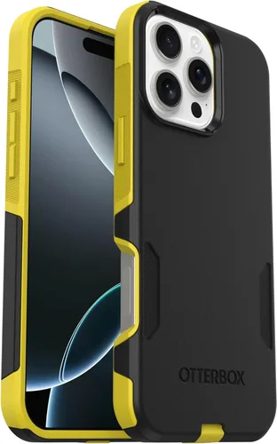 Vista 47 de OtterBox Funda para iPhone 16 Commuter Series - Jeans azul bebé, funda delgada y protectora para iPhone, de doble capa, absorción de impactos