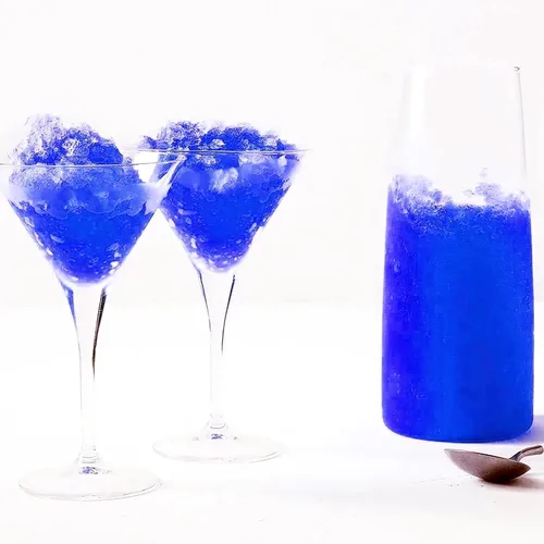 Vista 4 de Coolbreeze Blue Raspberry Slush - Mezcla de bebida congelada - Jarabe de sabor granizado listo para usar para Daiquiri Slushie Snowcone Machine Mix