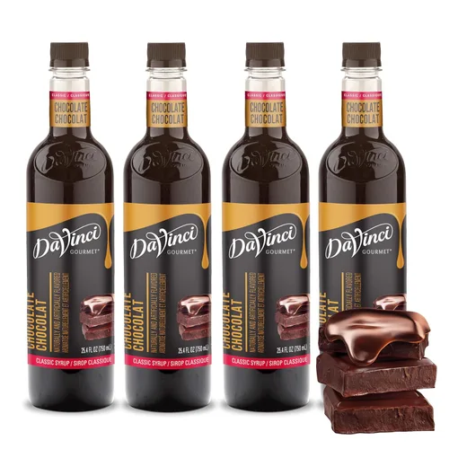 Vista 112 de DaVinci Gourmet Jarabe de azúcar de caña, botella de 25.4 fl oz (paquete de 2)