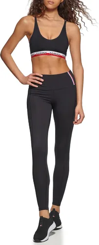 Vista 2 de Tommy Hilfiger Leggings de entrenamiento de alto rendimiento para mujer