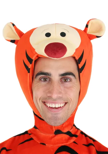 Vista 8 de Disfraz Deluxe de Tigger de Winnie the Pooh para Adultos Multicolor