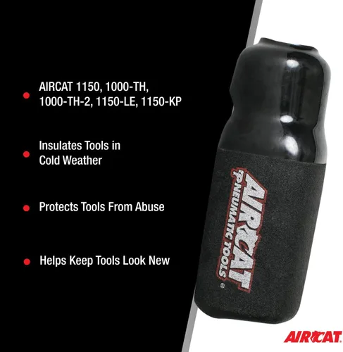 Vista 5 de AIRCAT Herramientas neumáticas 1150-BB: elegante bota negra para herramientas neumáticas AIRCAT 1150 y 1000-TH
