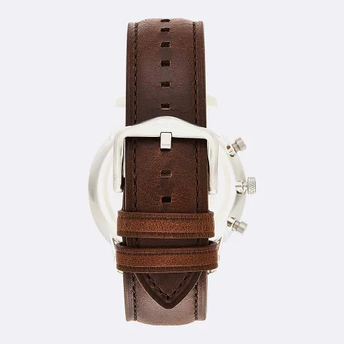 Vista 16 de Fossil Men's Neutra Stainless Steel and Leather Quartz Chronograph Watch