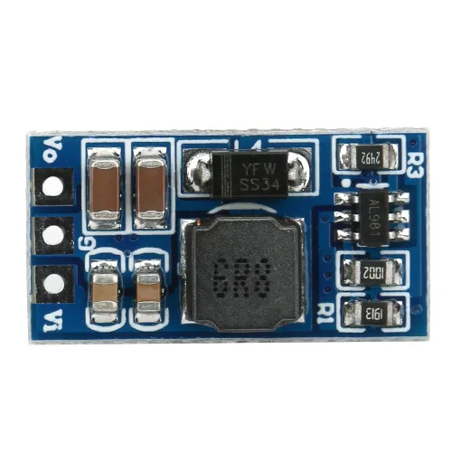 Vista 2 de ND0412SA 2 piezas DC-DC Step-up Module 7W 2.6-5.5 a 5V/6V/9V/12V DC Regulador de voltaje Convertidor de impulso para motor LED (sin pin 12V)