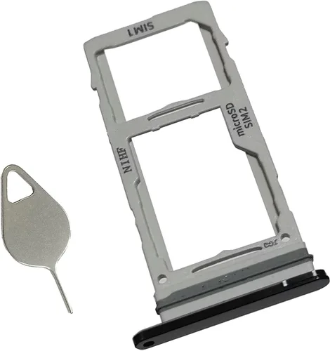 Vista 5 de Dual Note 20 Ultra Sim - Tarjetero de repuesto para Samsung Galaxy Note 20 Ultra (no para versión individual) (negro)