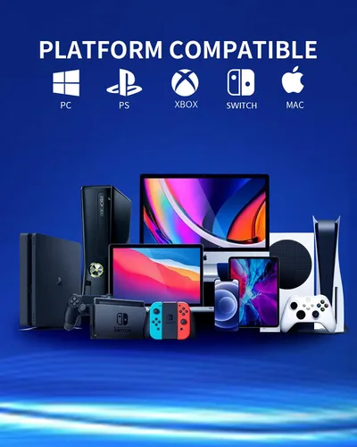 Vista 3 de Concentrador USB de 4 puertos para PS5, divisor USB de alta velocidad USB 2.0 Hub Adaptador de extensión para PS5PS4PS3, Xbox One360, Xbox Series