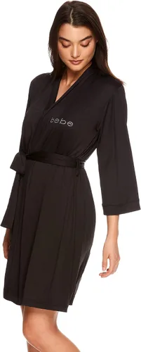 Vista 8 de bebe Camisones para mujer con ribete de encaje, conjunto de pijama y bata con cinturón