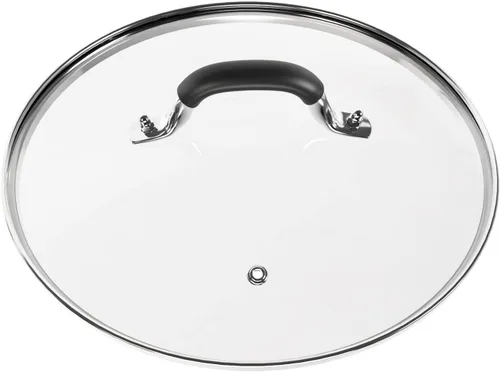 Vista 10 de Tapa de vidrio templado de 8 pulgadas compatible con sartén de hierro fundido Lodge de 8 pulgadas y ollas de 2 cuartos de galón