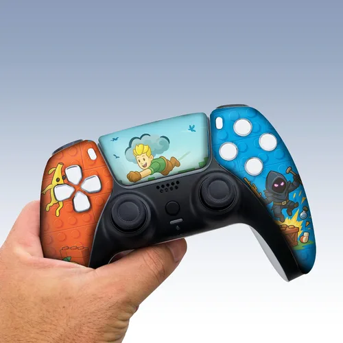 Vista 326 de Battman Custom PS-5 Controller Wireless compatible with Play-Station 5 Console by BCB Controllers Proudly Customized in USA with Permanent