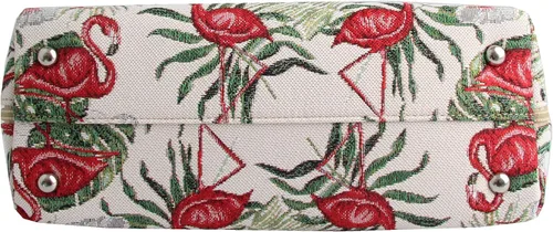 Vista 3 de Signare Tapiz de mano y bolso de hombro para mujer, bolso cruzado de moda para mujer, bolso de cartera para mujeres, niñas y adolescentes
