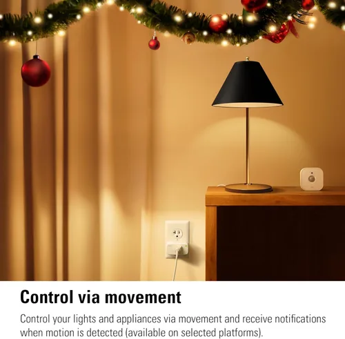Vista 5 de Eve Motion (Matter) Paquete de 3 – Sensor Inteligente de Movimiento y Luz, IPX3, Activación Automática de Dispositivos, A Prueba del Futuro