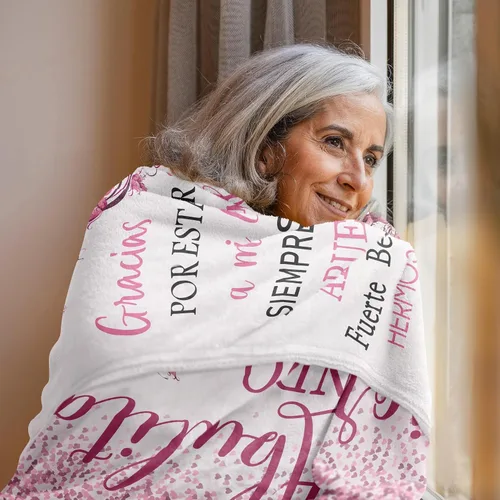 Vista 3 de Regalos de Abuela, regalos para Abuela, regalos para abuela en español, regalo de Abuelita, regalo para manta de Abuela de 60 x 50 pulgadas