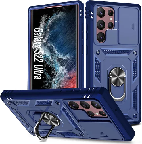 Vista 41 de Funda para Galaxy Note 20 Ultra, a prueba de golpes, resistente a los impactos con cubierta protectora de lente deslizante para Samsung Galaxy Note