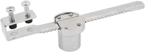 Vista 3 de uxcell Cajón vitrina vitrina ventana corredera cerradura de puerta de cristal w llaves 5pcs