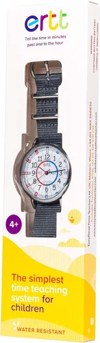 Vista 5 de EasyRead Time Teacher Kids Watch - Girls & Boys Watches for Kids - Analog Teaching Watch for Kids - Learn to Tell The Time Childrens Watch - 3 Step