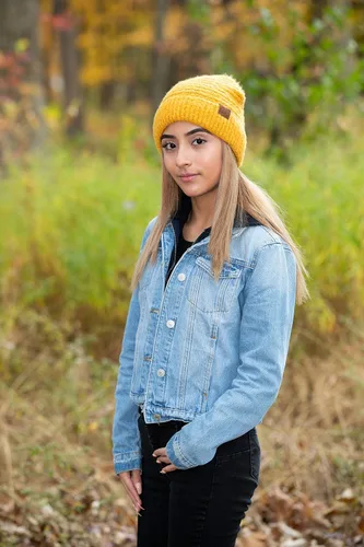 Vista 6 de Funky Junque Gorro de punto súper suave de poliéster cálido para invierno para mujer