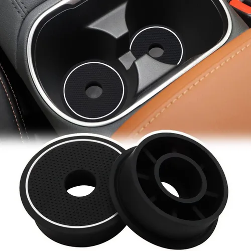 Vista 14 de Auovo Espaciador de repuesto para portavasos de 2.75 pulgadas, apto para Chevy Camry, accesorios de silicona, soporte para tazas, elevador